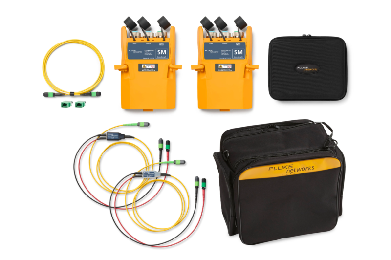 Fluke CertiFiber Max Singlemode-Modulsatz mit MPO12 Testreferenzkabeln, ohne Versiv